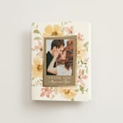 "Jardin" - Wedding Thank You Cards in Carnation by Everett Paper Goods - Front
