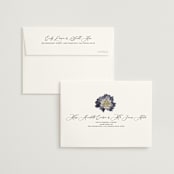 "After Midnight" - Wedding Thank You Cards in Jewel by Susan Moyal - FREE Recipient Addressing