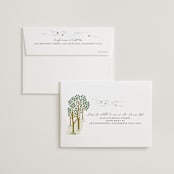 "In the country" - Wedding Thank You Cards in Forest by Paper Sun Studio - FREE Recipient Addressing
