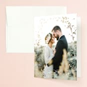 "love drops" - Wedding Thank You Cards in Pale by Phrosné Barwood - Front