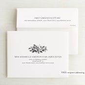 "Beloved" - Wedding Thank You Cards in Mist by Design Lotus - FREE Recipient Addressing