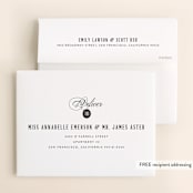 "Modern Marble" - Wedding Thank You Cards in Cloud by Kelly Schmidt - FREE Recipient Addressing