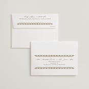 "Gilded Henna" - Wedding Thank You Cards in Lily by Mansi Verma - FREE Recipient Addressing