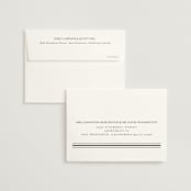 "Timeless Charm" - Wedding Thank You Cards in Charcoal by Lucrecia Caporale - FREE Recipient Addressing