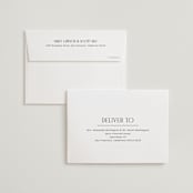 "Inventive" - Wedding Thank You Cards in Pepper by Olivia Raufman - FREE Recipient Addressing