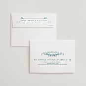 "Ornate Deco" - Wedding Thank You Cards in Goldenrod by GeekInk Design - FREE Recipient Addressing