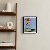 "Marigold (edition of 5)" - Rare Edition Art Print in Marigold by Nicole Simms - In a Room