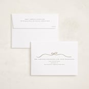 "Bow Tied" - Valentine's Day Cards in Sugar by Kaydi Bishop - FREE Recipient Addressing