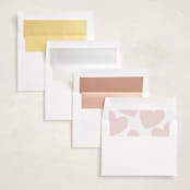 "Lovely love" - Valentine's Day Cards in Marshmallow by Jackie Crawford - Envelope Liner Options