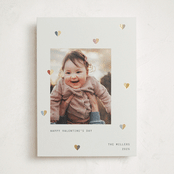 "Tiny Hearts" - Valentine's Day Cards in Muted by Sumak Studio - Front