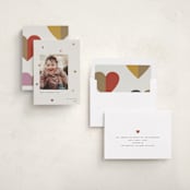 "Tiny Hearts" - Valentine's Day Cards in Muted by Sumak Studio - Assembled