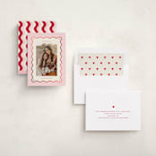 "wavy border" - Valentine's Day Cards in Ballet Slipper by Baumbirdy - Assembled