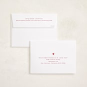 "wavy border" - Valentine's Day Cards in Ballet Slipper by Baumbirdy - FREE Recipient Addressing