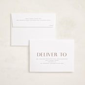 "XO XO" - Valentine's Day Cards in Ivory by Michelle Taylor - FREE Recipient Addressing