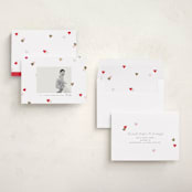 "Confetto" - Valentine's Day Cards in Berries by Pixel and Hank - Assembled