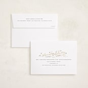 "Love is All Around" - Valentine's Day Cards in Cream by Stephanie Hawkes - FREE Recipient Addressing