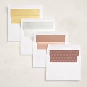 "Heart Outline: Portrait Foil Framed Photo" - Valentine's Day Cards in Snow by Itsy Belle Studio - Envelope Liner Options