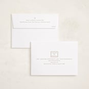 "LoveStamp" - Valentine's Day Cards in Champagne by Claudia Orengo - FREE Recipient Addressing