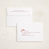 "Doodle Frame" - Valentine's Day Cards in Cherry by Cass Loh - FREE Recipient Addressing
