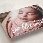 "Our Little" - Valentine's Day Cards in Dove by Snow and Ivy - Detail