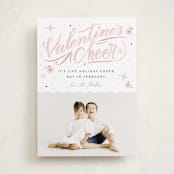 "Valentine's Cheer" - Valentine's Day Cards in Petal by Stephanie Hawkes - Front