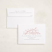 "Valentine's Cheer" - Valentine's Day Cards in Petal by Stephanie Hawkes - FREE Recipient Addressing