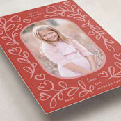 "Flowers" - Valentine's Day Cards in Apple by Kelly Watkins - Detail
