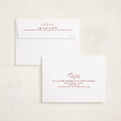 "Flowers" - Valentine's Day Cards in Apple by Kelly Watkins - FREE Recipient Addressing