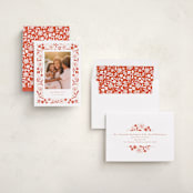 "Flora Frame" - Valentine's Day Cards in Poppy by Laura Hankins - Assembled