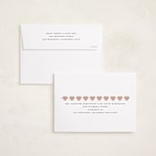 "Heart Garland" - Valentine's Day Cards in Opal by Heather Schertzer - FREE Recipient Addressing
