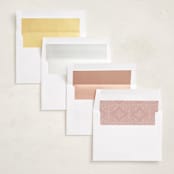 "Vintage Heart" - Valentine's Day Cards in Dusty Rose by Jenna Holcomb - Envelope Liner Options