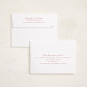 "Checklist" - Valentine's Day Cards in Rose by Hudson meet Rose - FREE Recipient Addressing