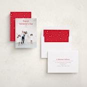 "Simplistic" - Valentine's Day Cards in Scarlet by Pixel and Hank - Assembled