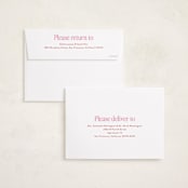 "Missed the Sleigh" - Valentine's Day Cards in Apple by Jackie Crawford - FREE Recipient Addressing