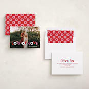 "Lots of Love" - Valentine's Day Cards in Fruit Punch by Angela Garrick - Assembled