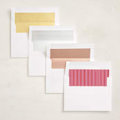 "Drops of Love" - Valentine's Day Cards in Scarlet by Leia Matt - Envelope Liner Options