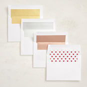 "love period" - Valentine's Day Cards in Cotton by Stacey Meacham - Envelope Liner Options