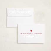 "jagged edge" - Valentine's Day Cards in Pudding by Cass Loh - FREE Recipient Addressing