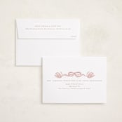 "Love Dove" - Valentine's Day Cards in Blush by Jenna Holcomb - FREE Recipient Addressing