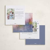 "lovely square" - Valentine's Day Cards in Blush by Sumak Studio - Back of Card Options
