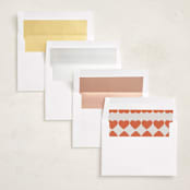 "Heart of Hearts" - Valentine's Day Cards in Sweetheart by Blustery August - Envelope Liner Options