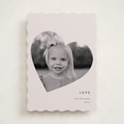 "minimal" - Valentine's Day Cards in Rose by Sumak Studio - Front