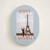 "Paris" - Valentine's Day Cards in Blue Sky by Ani Somi - Front