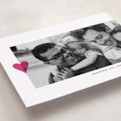 "Modern Heart" - Valentine's Day Cards in Burnt Rose by Up Up Creative - Detail