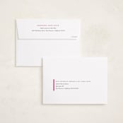 "Modern Heart" - Valentine's Day Cards in Burnt Rose by Up Up Creative - FREE Recipient Addressing