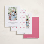 "Pick one" - Valentine's Day Cards in Flamingo by Susan Brown - Back of Card Options