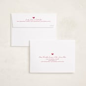 "Pick one" - Valentine's Day Cards in Flamingo by Susan Brown - FREE Recipient Addressing