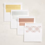 "Sealed With Kisses" - Valentine's Day Cards in Sugar by Susan Zinader - Envelope Liner Options
