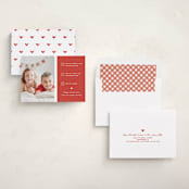 "Pick one" - Valentine's Day Cards in Cherry by Susan Brown - Assembled