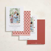 "Life is crazy" - Valentine's Day Cards in Sienna by Jessica Corliss - Back of Card Options